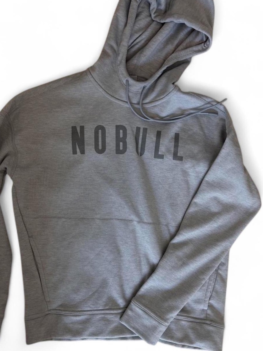 NOBULL Grey Hoodie with Logo Women’s XS